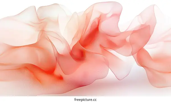 Abstract Flowing Fabric Design