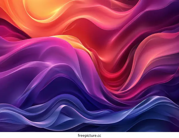 Liquid Wave Abstract Art
