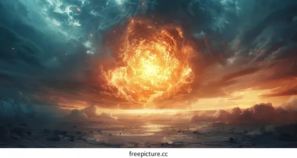 Nuclear explosion