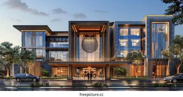 Modern Architectural Building Facade Design