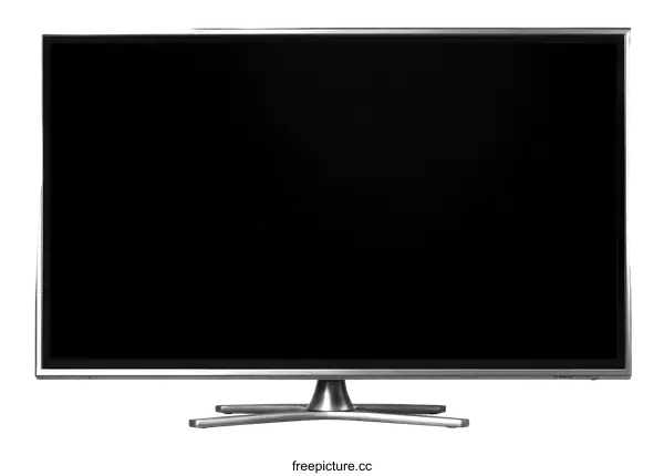 [Transparent Background PNG]Modern Flat-Screen Television Display