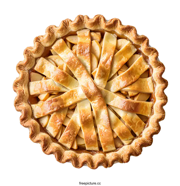 [Transparent Background PNG]Homemade apple pie