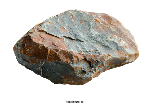 [Transparent Background PNG]A large rock isolated on a white background