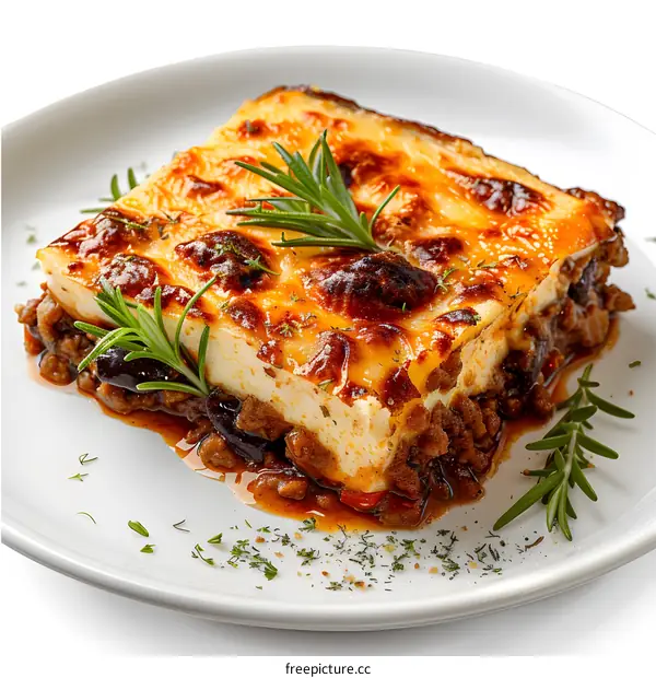 A delicious and healthy moussaka