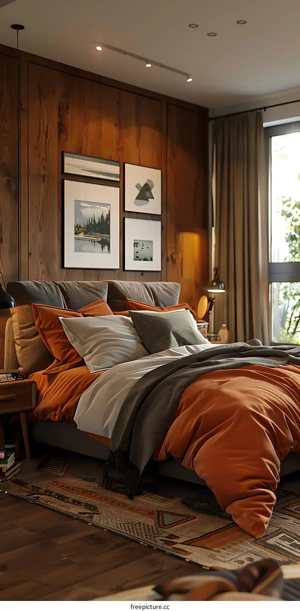 Cozy and comfortable bedroom