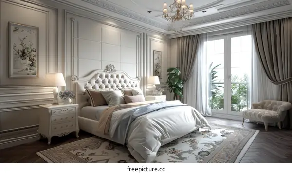 Elegant Classic Bedroom Interior Design