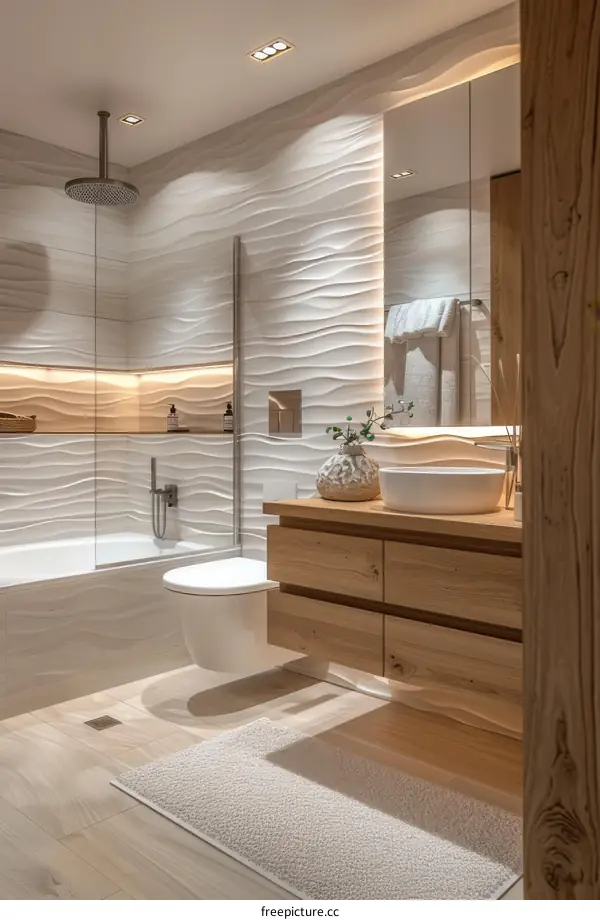 Modern Stylish Bathroom Interior Design