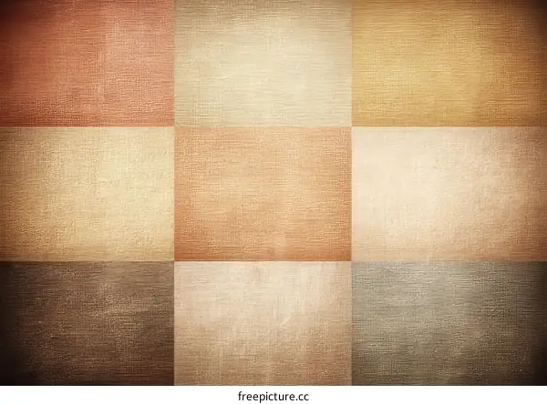 Vintage Texture Background with Square Patterns