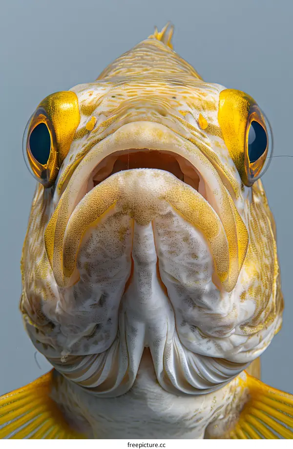 Fish Face Closeup