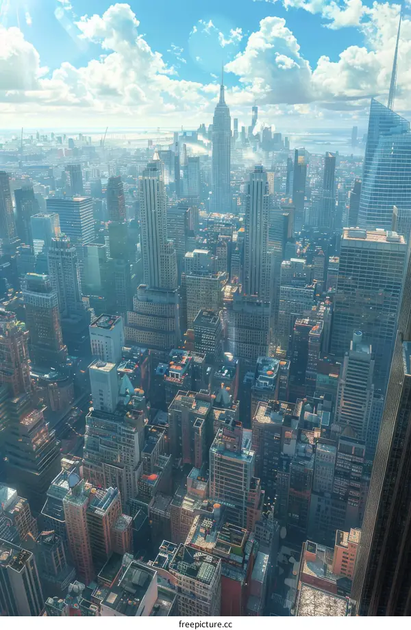 New York City Manhattan Cityscape