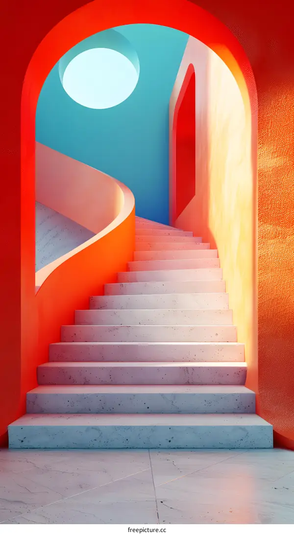 Minimalist Staircase Architecture