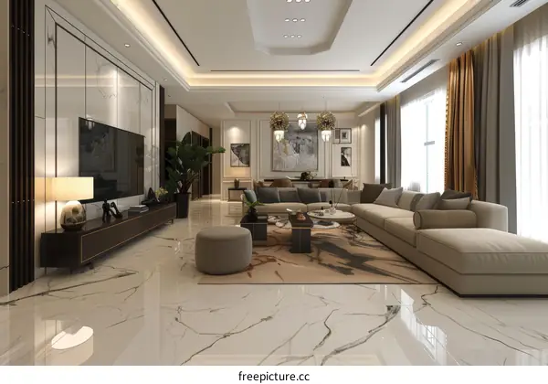 Modern Minimalist Living Room Design