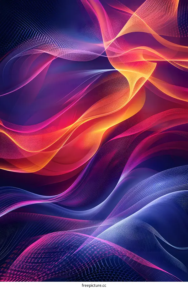 Colorful waves