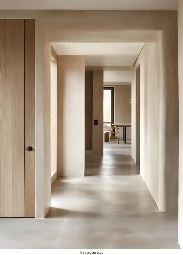 Minimalist Interior Design with Neutral Colors and Natural Light