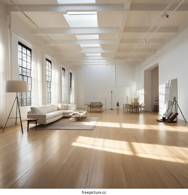 Bright and Airy Studio Apartment with Modern Furnishings