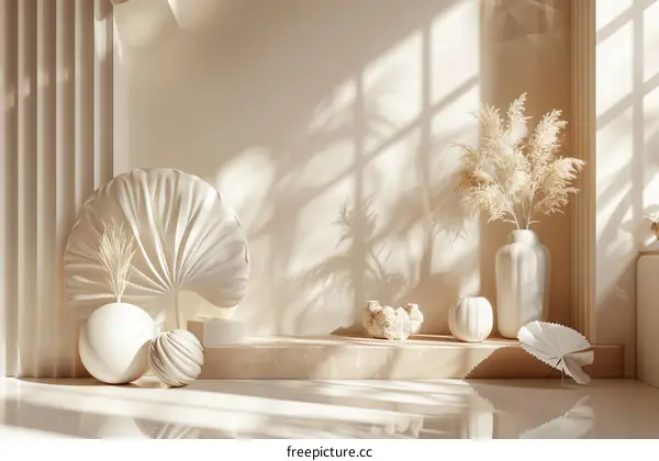 Elegant Minimalist Home Decor Scene