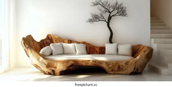 Unique Wooden Sofa Design