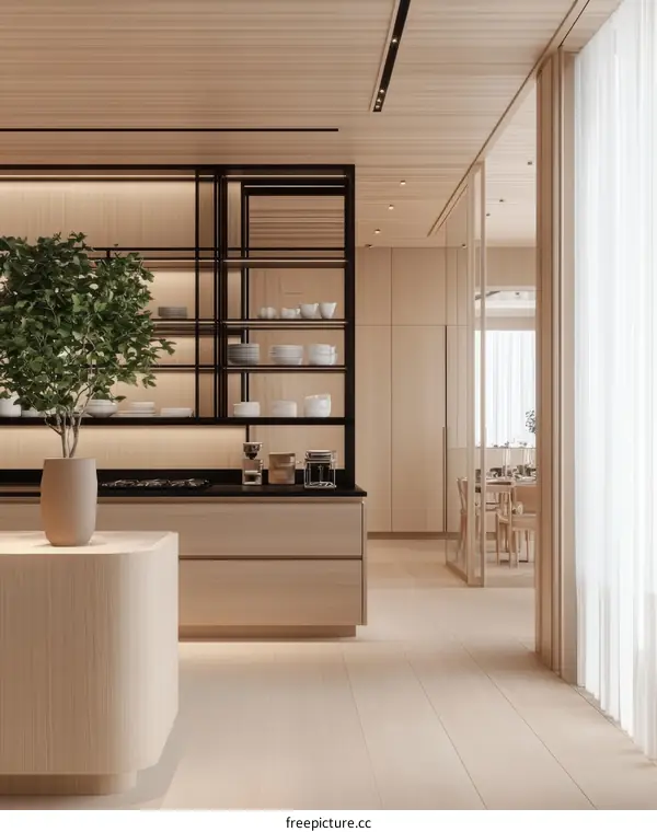 Modern Minimalist Kitchen Interior Design