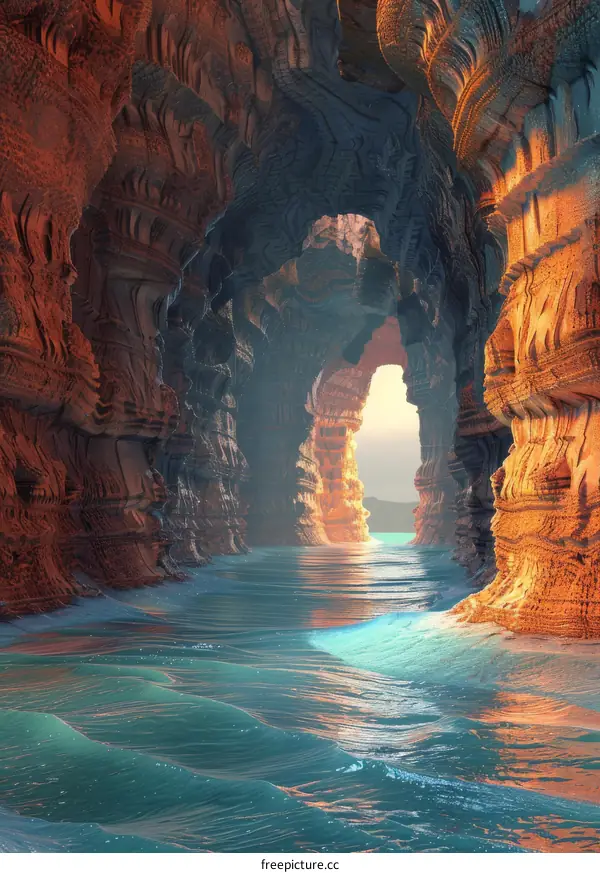 Glowing Cave: A Journey Through Time