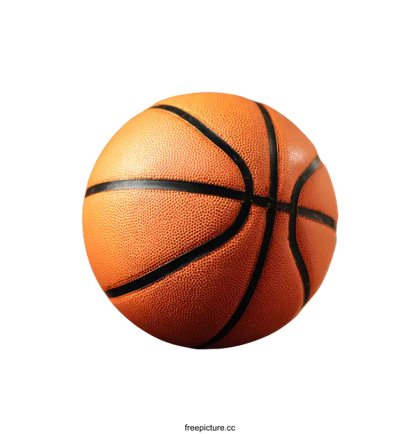 [Transparent Background PNG]Close Up Orange Basketball