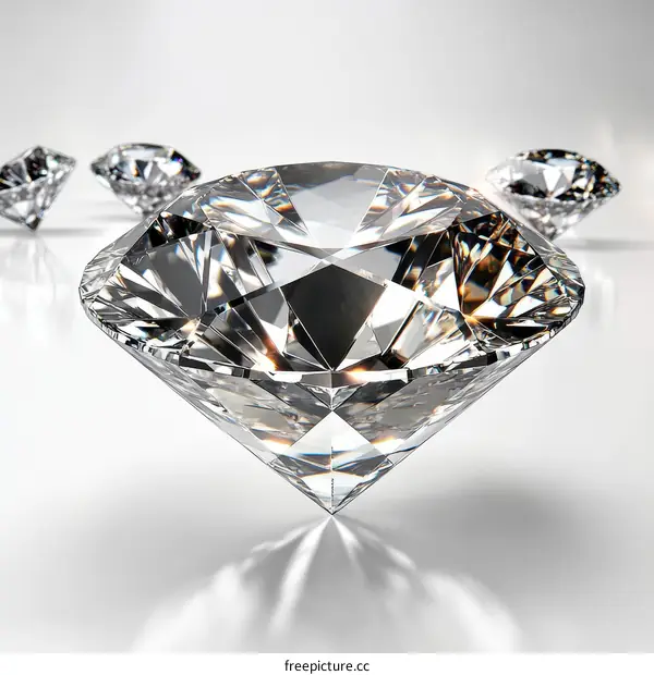 Sparkling Diamonds in Elegant Display