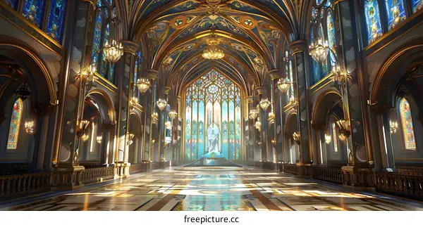ornate church interior