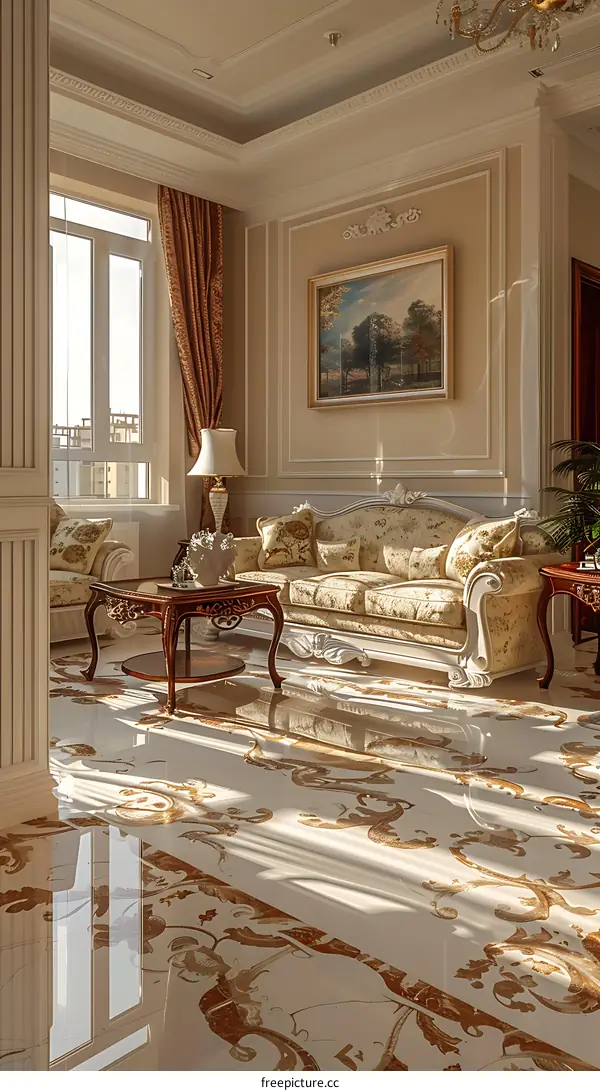 Luxurious living room