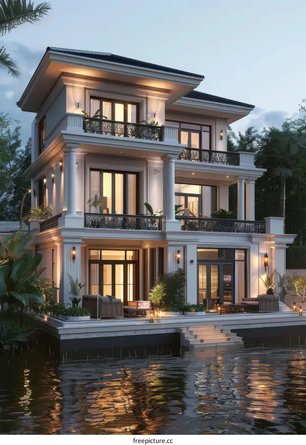 Modern Lakefront Villa with Breathtaking Views