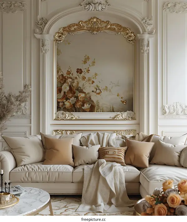 European style living room