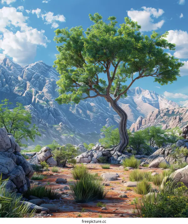 Majestic Mountain Landscape