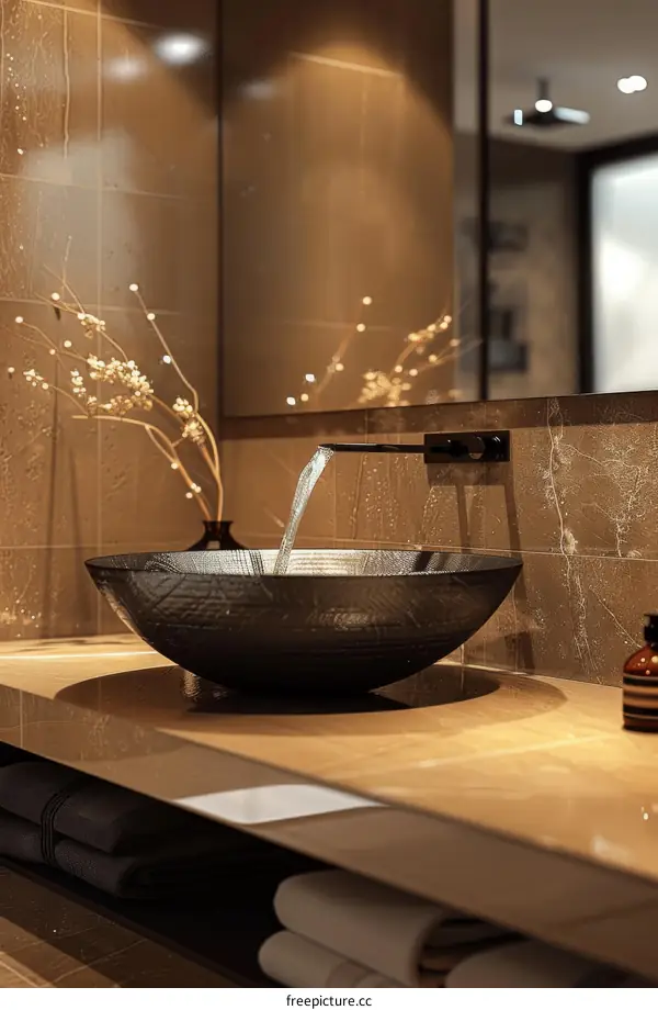 Modern Luxury Bathroom Sink Design