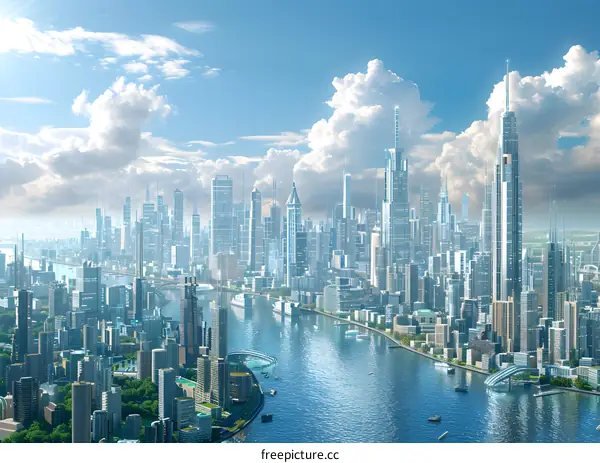 Science fiction city