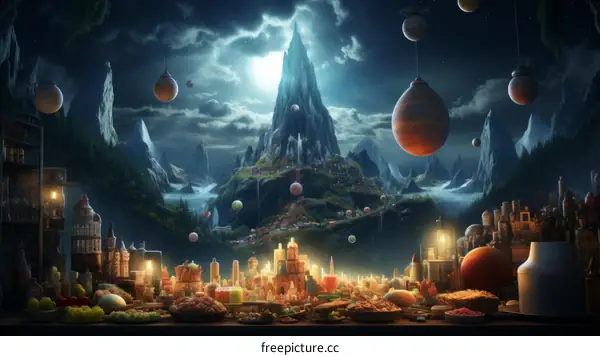 Floating Islands of Wonder