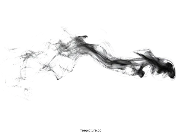 [Transparent Background PNG]Abstract Smoke Design Art