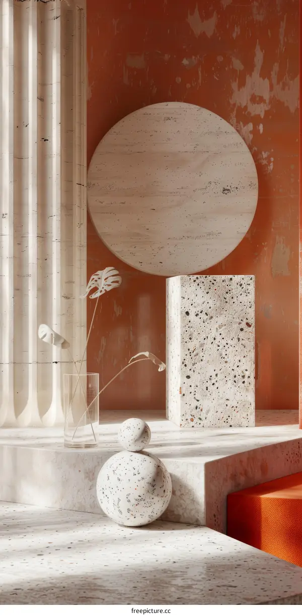 Modern Minimalist Interior Design Scene