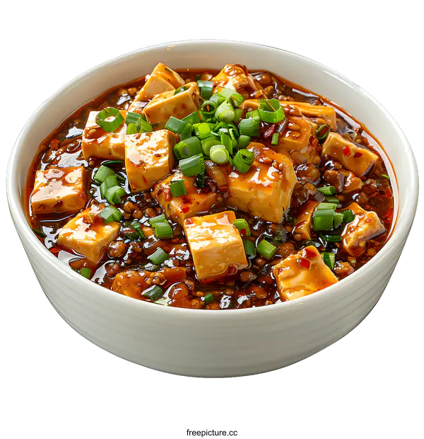[Transparent Background PNG]Mala Tofu