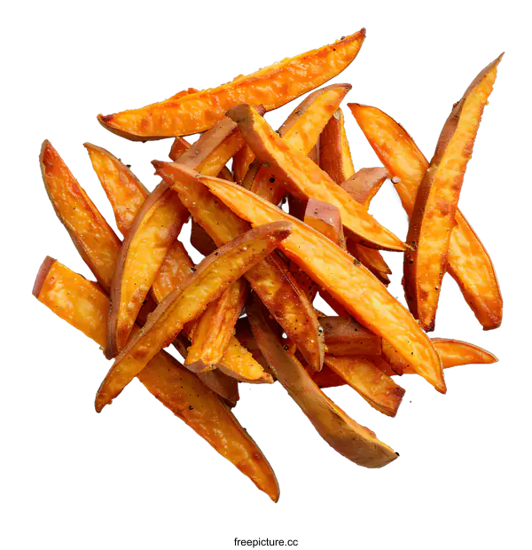 [Transparent Background PNG]Sweet potato fries