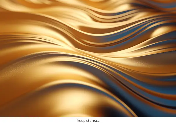 Golden Waves of Prosperity and Wealth