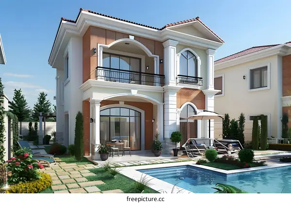 Modern Spanish Style Home