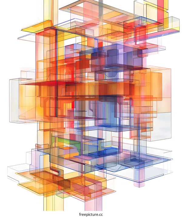 Abstract Architectural Structure