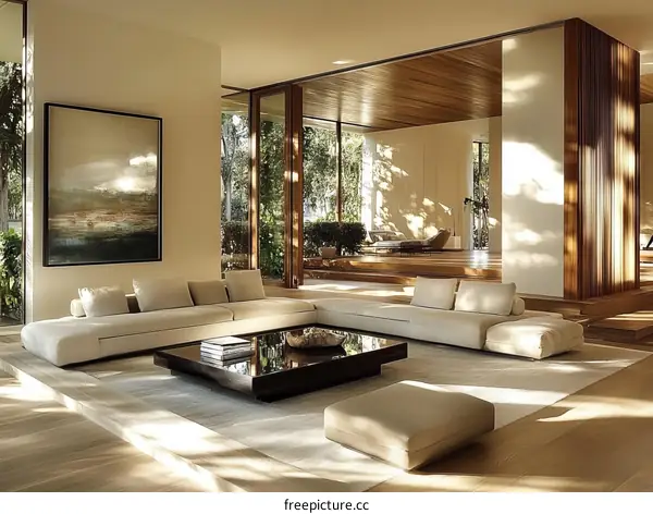 Modern Minimalist Living Room Interior Design
