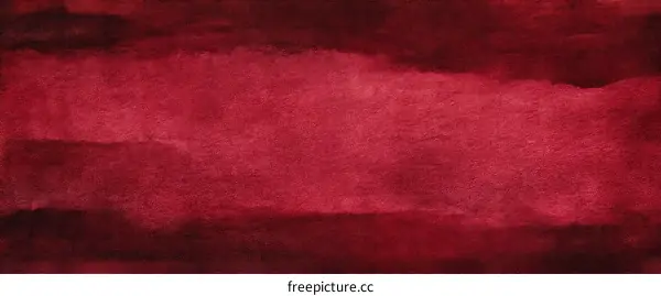 Deep Crimson Watercolor Background Texture