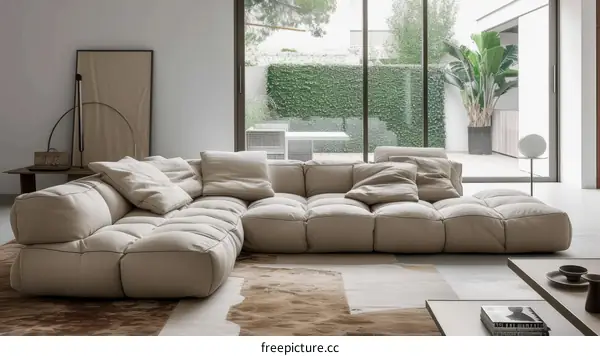 Comfy and stylish modular sofa