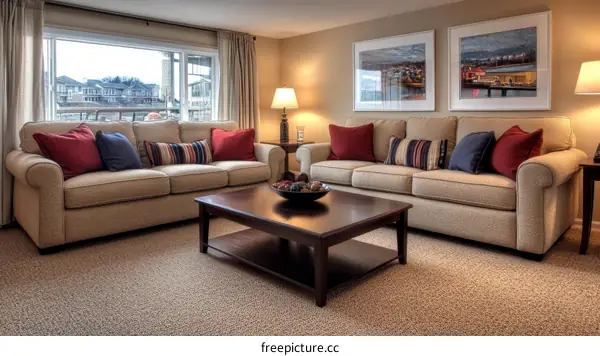 Cozy Living Room Interior Design