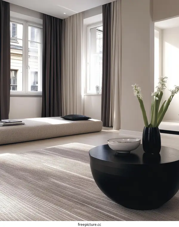 Modern Minimalist Living Room Interior Design