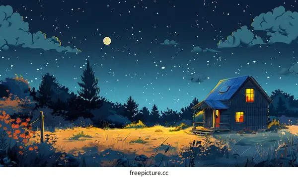 The cabin in the woods