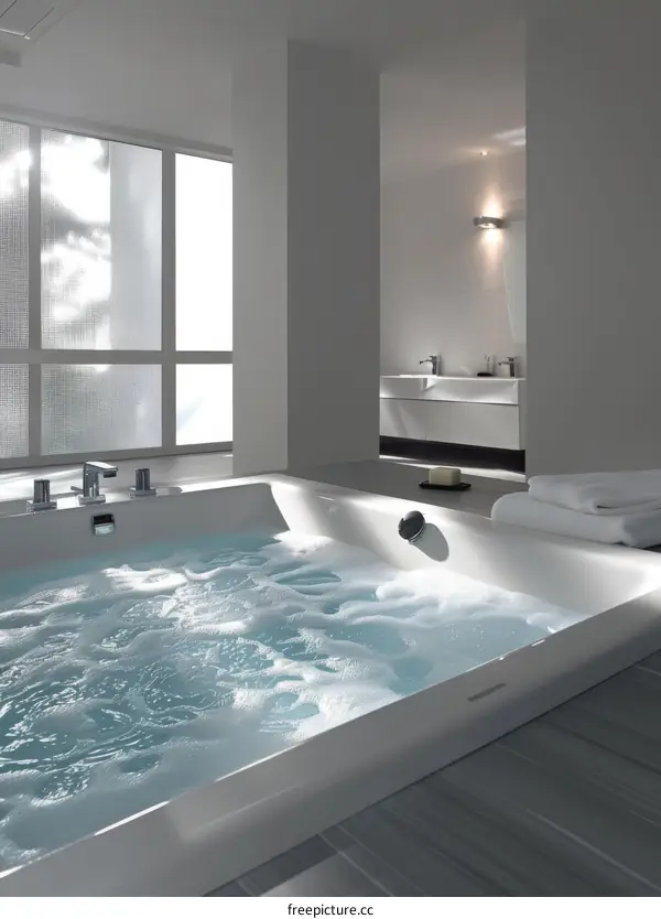 Stylish Modern Minimalist Bathroom