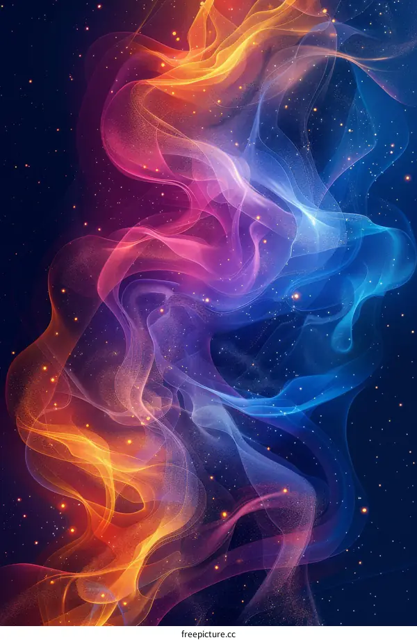 Breathtaking Nebula in Vibrant Hues