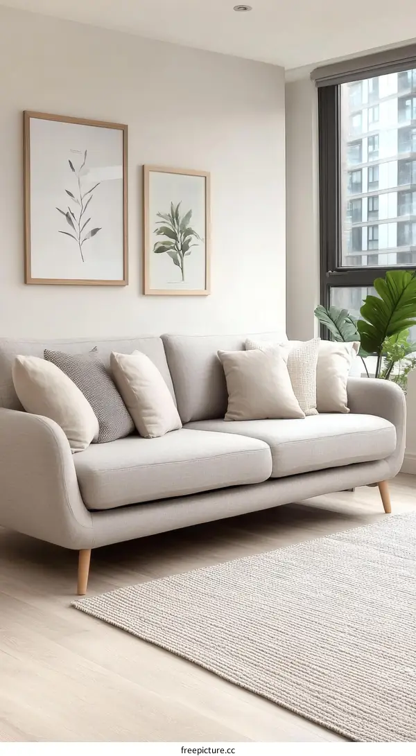 Modern Minimalist Living Room Interior Design