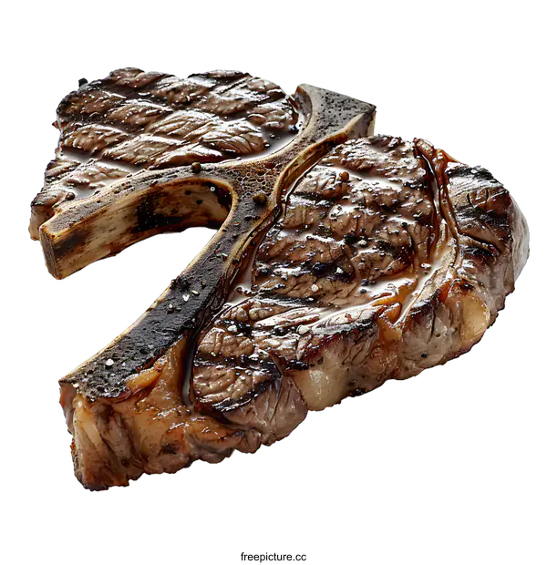 [Transparent Background PNG]A juicy and tender steak